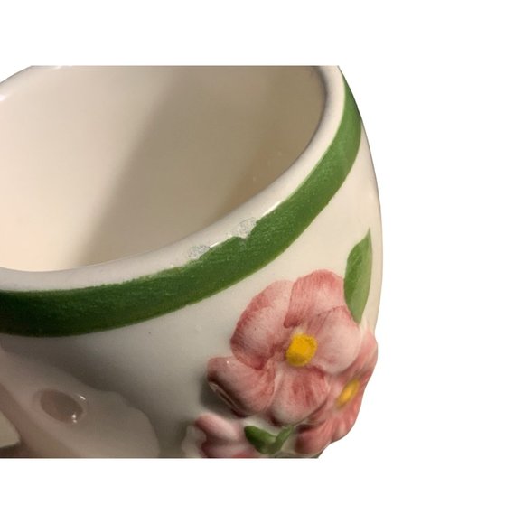 Avon Sunny Bunny Egg Candle Holder Rabbit Figurine  1981 - Picture 4 of 11